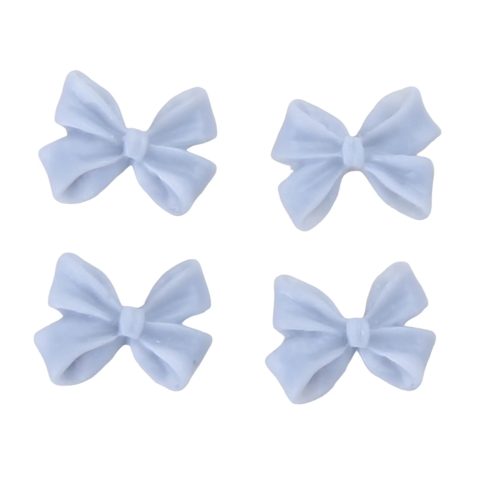 Украшение для ногтей Бантики 50шт/набор матовый бантик плоская задняя часть бантики для ногтей украшение для ногтей DIY бантики для ногтей ювелирные изделия, фото №7