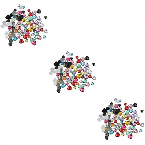 Аксессуары для волос FRCOLOR 3 набора, инструмент для маникюра с плоскими стразами, подвесками, камнями для дизайна ногтей, акриловыми украшениями на Хэллоуин 3D - Фото 1