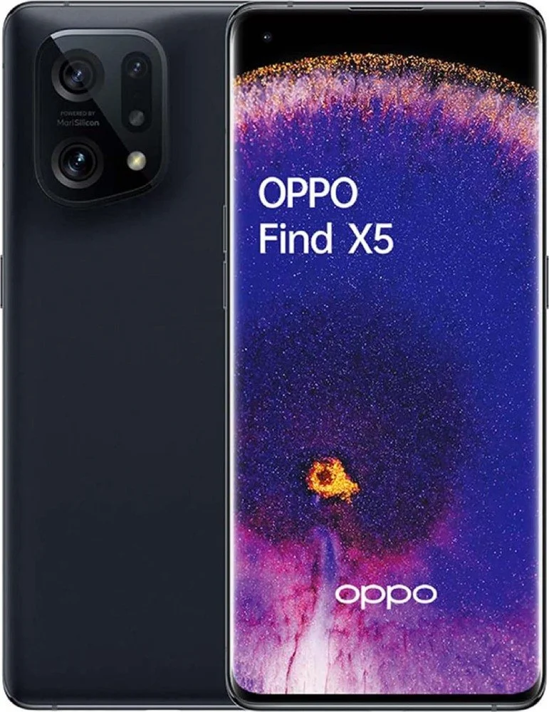 Смартфон 6.55" OPPO Find X5 8/256GB 5G 2-SIM NFC 50/32Мп 8 ядер Android 15 Black, фото №1 Смартфон 6.55" OPPO Find X5 8/256GB 5G 2-SIM NFC 50/32Мп 8 ядер Android 15 Black, фото №1