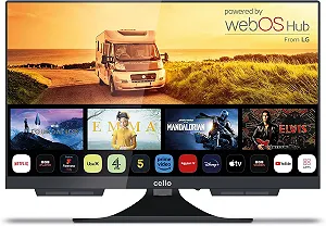 Телевізор 19" Cello C1924WS / HD Ready / 60 Гц / LED / Smart TV webOS / Wi-Fi / Bluetooth / T2 / 12V (C1924WS TRAV) - Фото 1