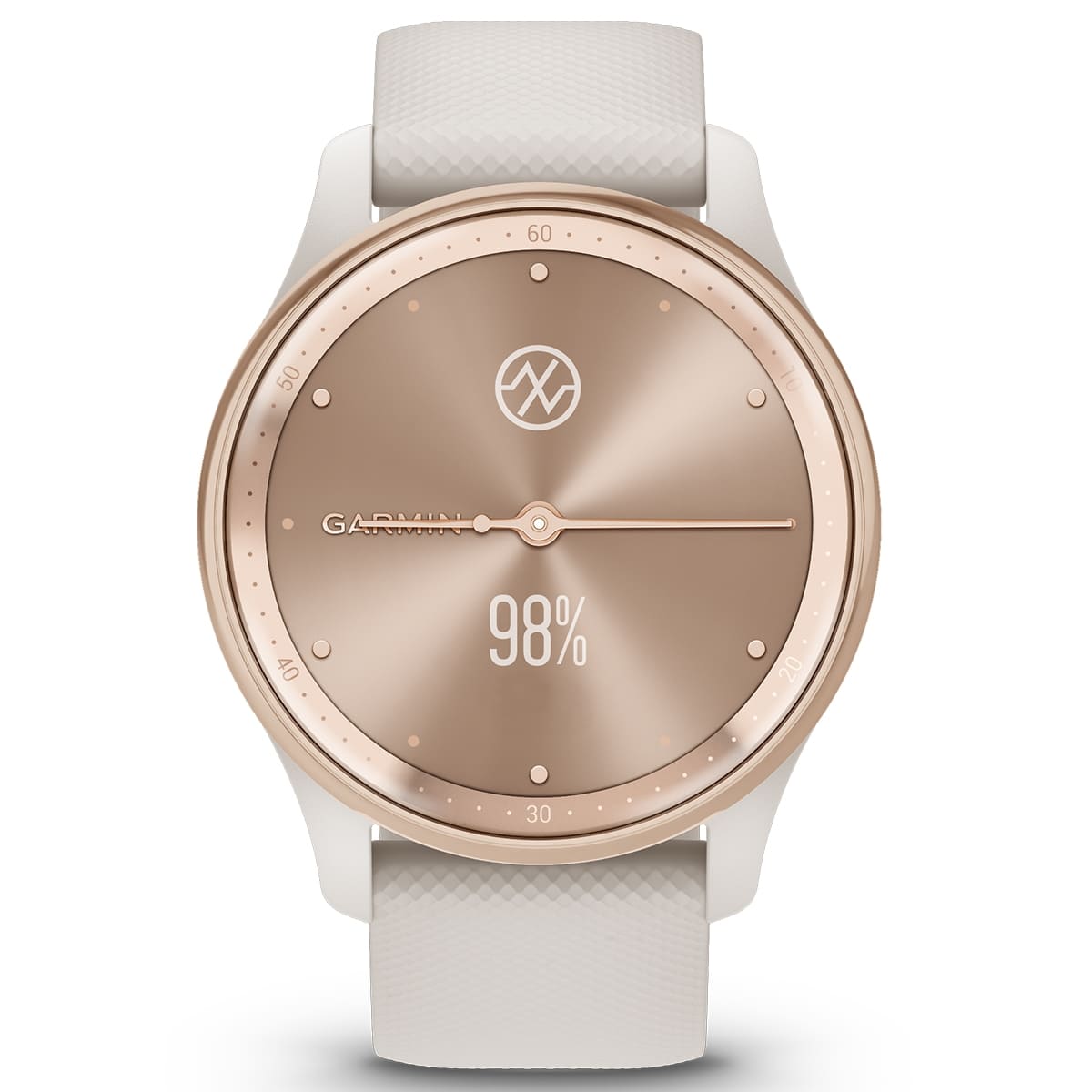 Garmin Vivomove Trend Peach Gold S Steel Bezel w Ivory Case and Band (010-02665-01), фото №9 Garmin Vivomove Trend Peach Gold S Steel Bezel w Ivory Case and Band (010-02665-01), фото №9