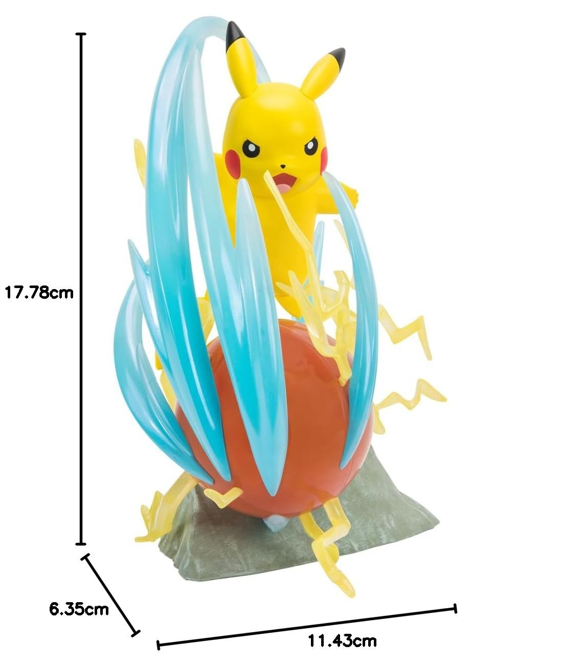 Фигурка Deluxe Pokémon Pikachu (с LED подсветкой), 33 см, фото №4