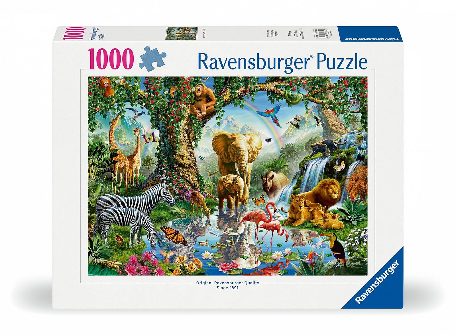 Пазл Ravensburger 12000682 Adventure in the Jungle 1000 деталей для взрослых и детей от 14 лет, фото №2