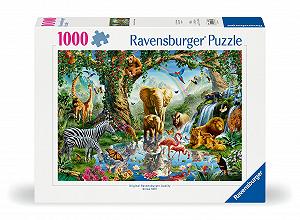 Пазл Ravensburger 12000682 Adventure in the Jungle 1000 деталей для взрослых и детей от 14 лет synthetic.ua - Фото 1