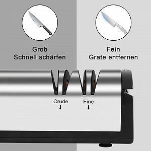 Точилка для ножей SOARFLY электрическая из нержавеющей стали профессиональная эргономичная synthetic.ua - Фото 1