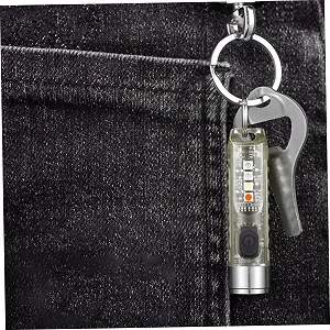 Ліхтарик WOONEKY Мініатюрний для кемпінгу Світлодіодний Брелок Підвісний synthetic.ua - Фото 1