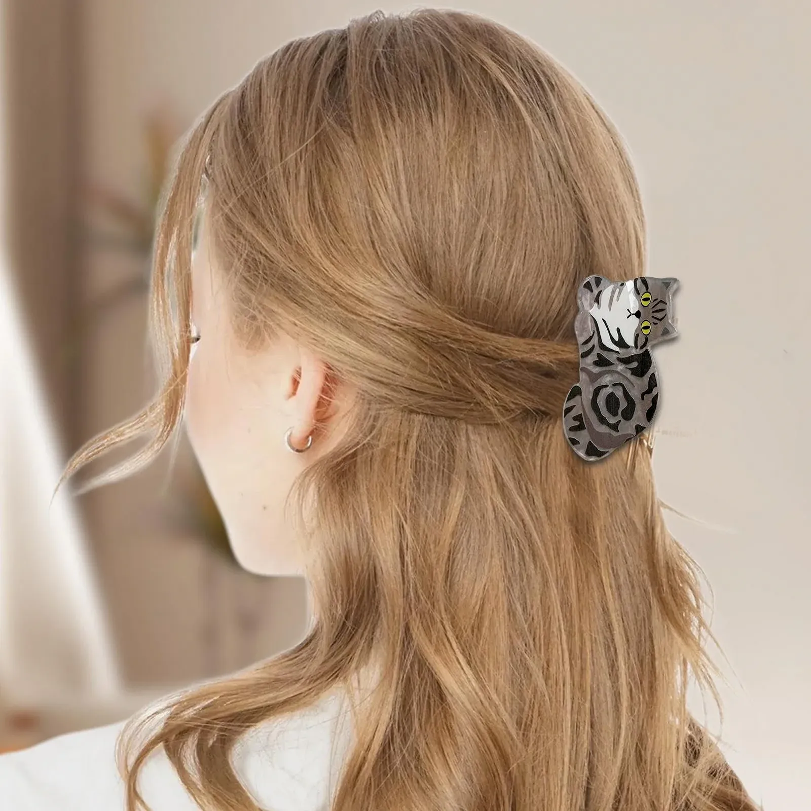 Заколка для волос Cat Brand в форме животных, фото №3