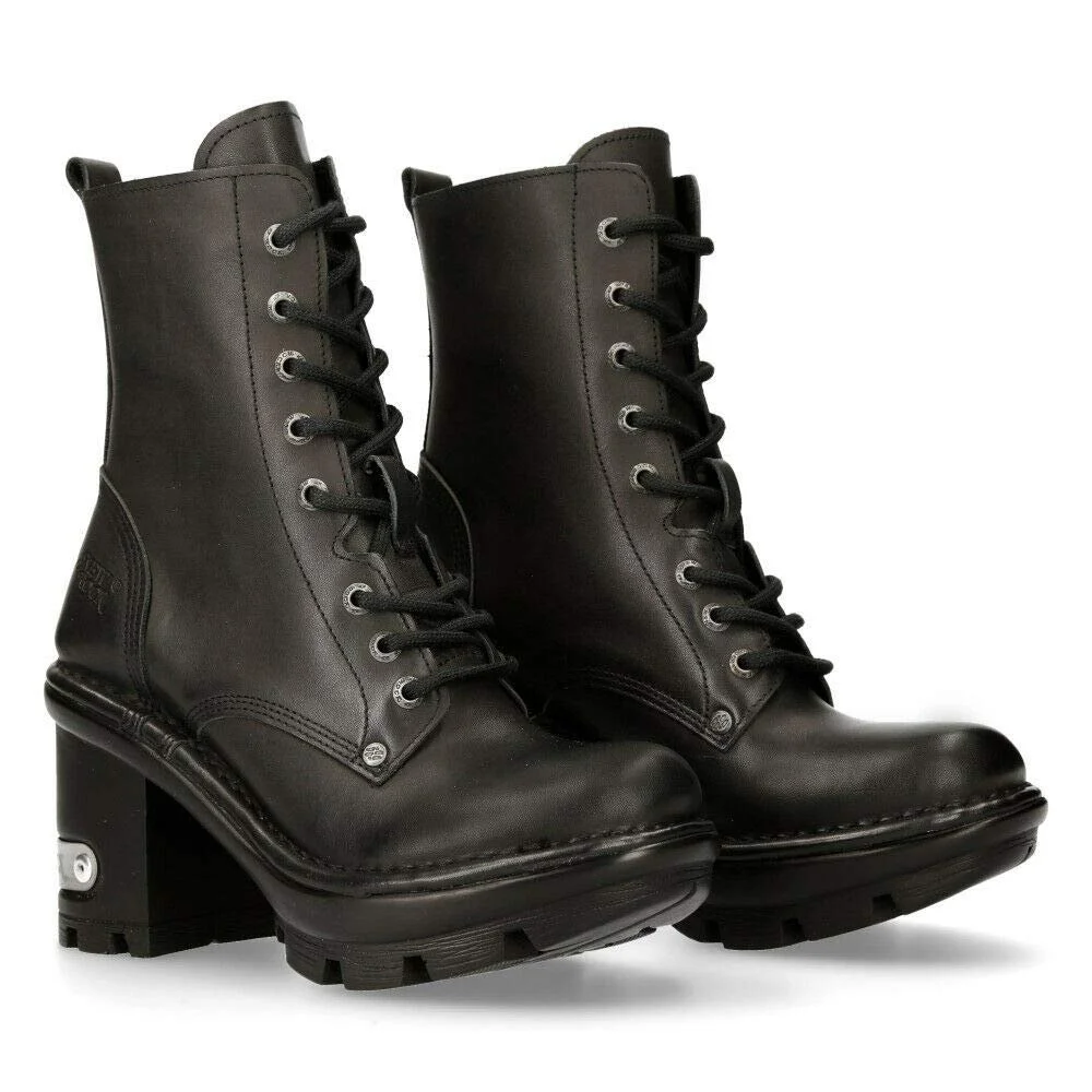 Ботинки New Rock GOTH ROCK NEOTYRE07X-S1 Чорні Шкіряні Shoes, фото №2 Ботинки New Rock GOTH ROCK NEOTYRE07X-S1 Чорні Шкіряні Shoes, фото №2