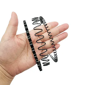 Обруч Металлический JZK Черный (3 шт) synthetic.ua - Фото 1