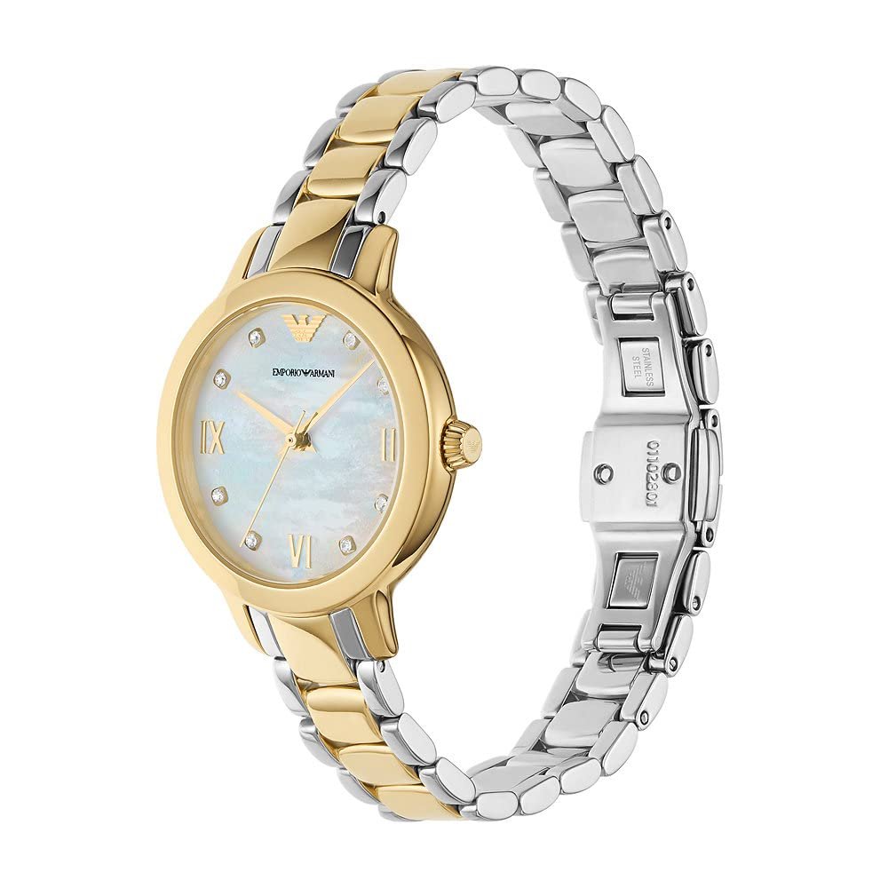 Женские часы EMPORIO ARMANI 32мм Золотой Кварцевый, фото №4