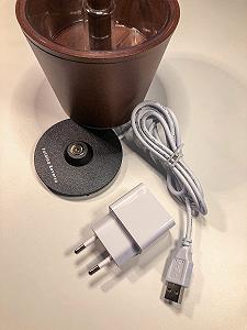 Настільна лампа Zafferano Poldina Reverso LED бездротова акумуляторна регульована сенсорна алюмінієва H35 біла synthetic.ua - Фото 1