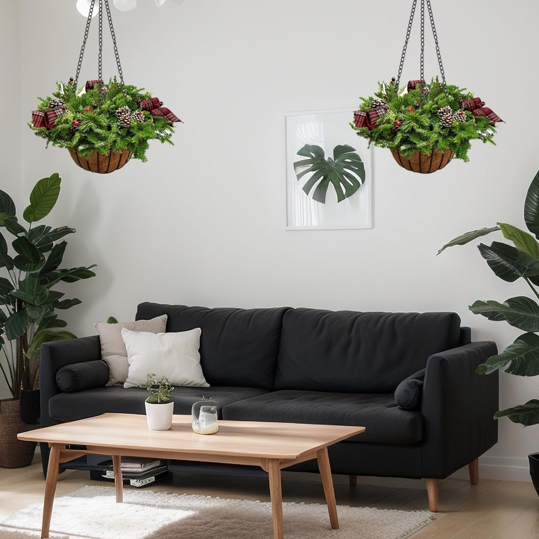 Підвісні ланцюги для квіткових горщиків NUOOO 5 шт. 40 см Чорні металеві з гачками, фото №5 Підвісні ланцюги для квіткових горщиків NUOOO 5 шт. 40 см Чорні металеві з гачками, фото №5