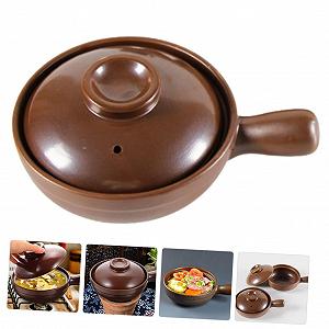 Кастрюля-кокот Zerodeko Термостойкая керамическая Огнеупорная для риса и супов synthetic.ua - Фото 1