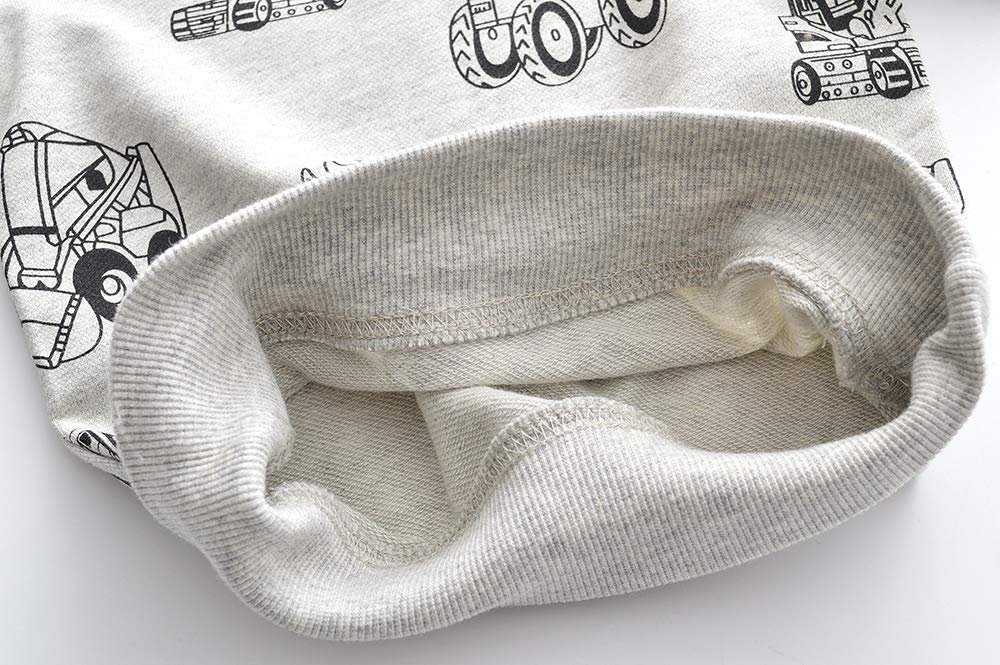 Детский свитшот Little Hand для мальчиков, пуловер, кофта с длинными рукавами, принты машинки, экскаватора, динозавра, зимняя теплая одежда, возраст 2-7 лет, размер 92-122, фото №6