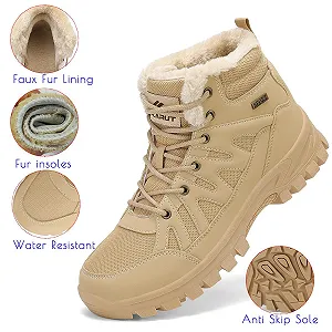 Чоловічі черевики для хайкінгу FLARUT, утеплені зимові synthetic.ua - Фото 1