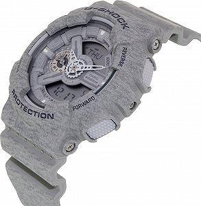 Чоловічий годинник Casio G-Shock GA-110HT-8AER сірий, хронограф synthetic.ua - Фото 1