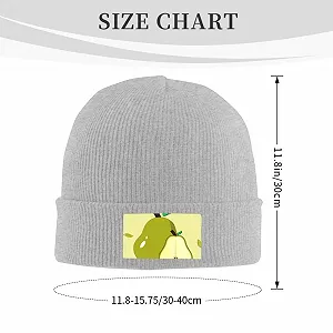 Вязаная шапка BROLEO с мультяшным рисунком груши synthetic.ua - Фото 1