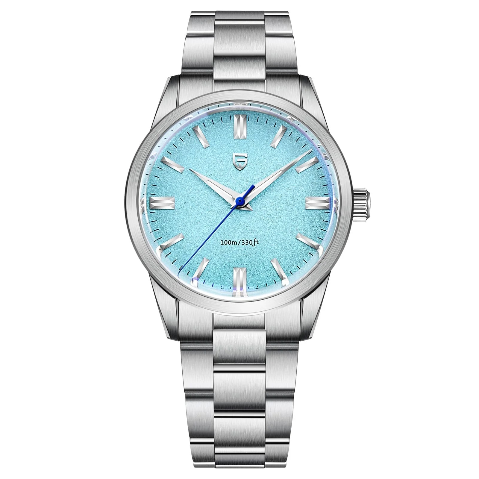 Мужские часы Pagani Design Кварцевый механизм VH31, нержавеющая сталь, водонепроницаемые, сапфировое стекло, классические люминесцентные дайверские часы, фото №1