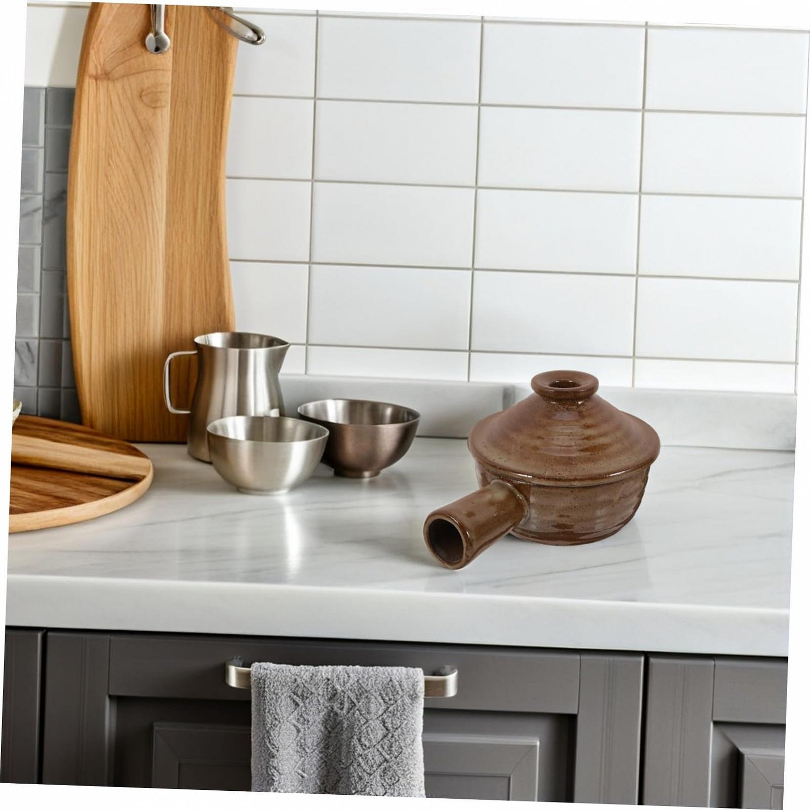 Форма для запікання 2 шт. в японському стилі з кришкою та ручкою Термостійкий, фото №6 Форма для запікання 2 шт. в японському стилі з кришкою та ручкою Термостійкий, фото №6