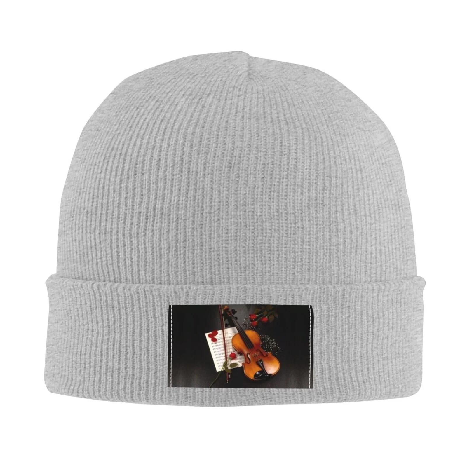 Шапка JBYJBX с рисунком скрипичной ноты, осенняя, зимняя, повседневная, трикотажная, для катания на лыжах, фото №2 Шапка JBYJBX с рисунком скрипичной ноты, осенняя, зимняя, повседневная, трикотажная, для катания на лыжах, фото №2