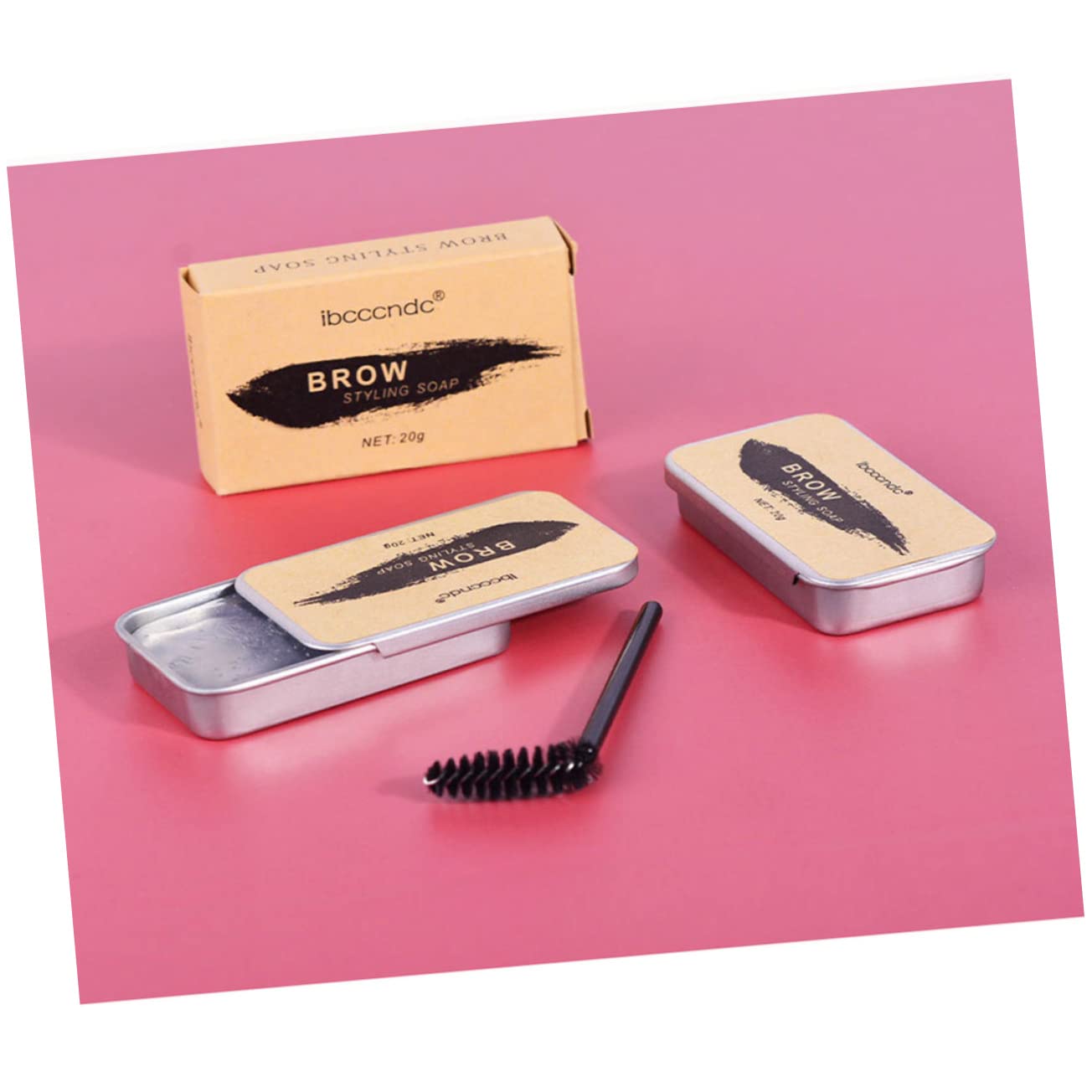 Мыло для бровей Healvian 1 шт. Прозрачный, фото №4