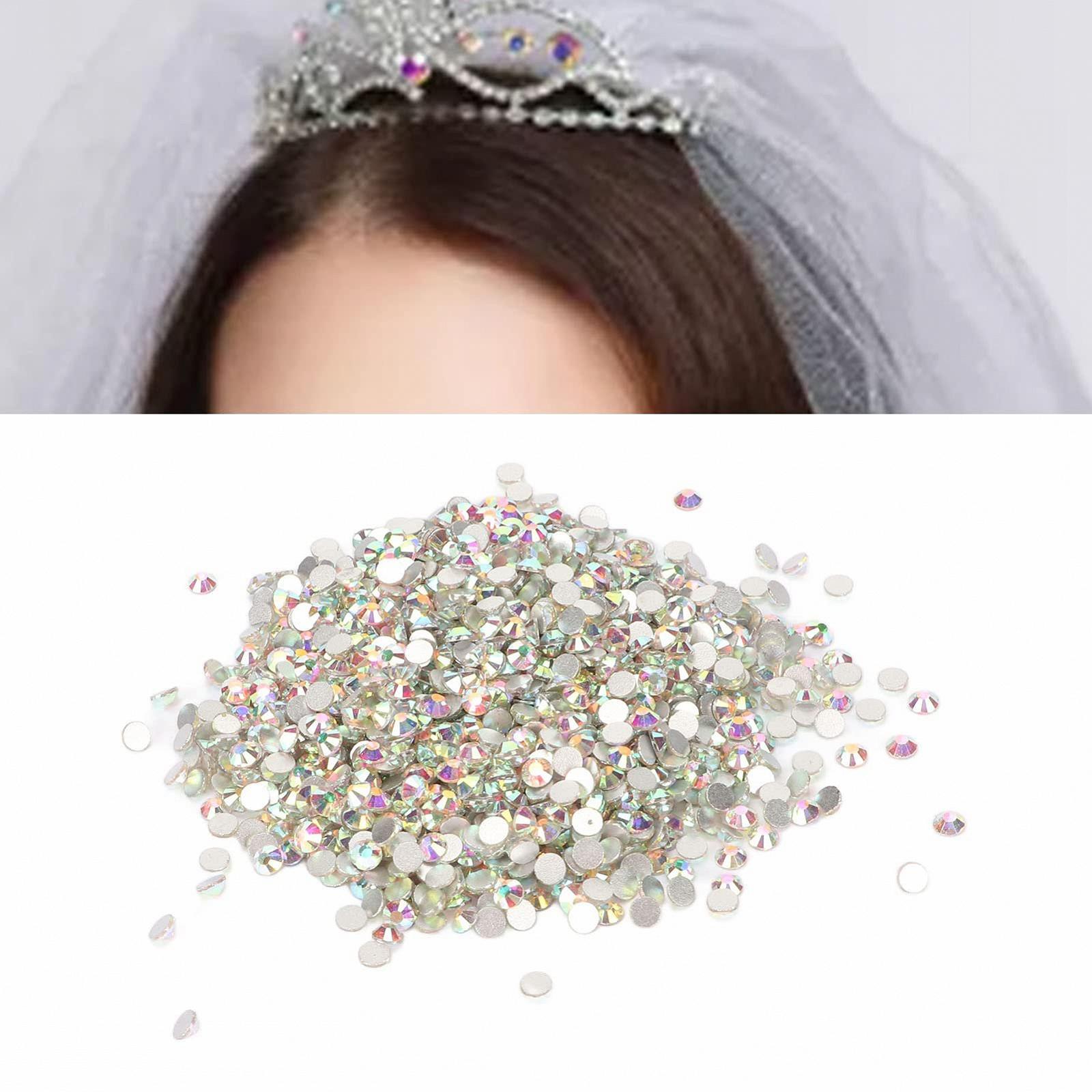 Стеклянные кристаллы для одежды, 5760 штук, аксессуары для украшений своими руками, фото №4
