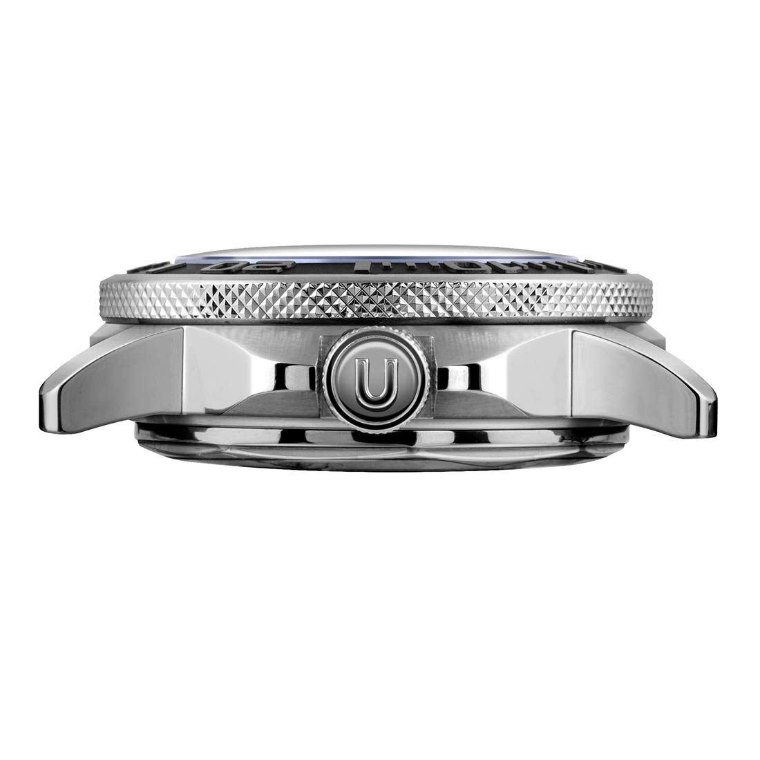 Годинник Undone Aqua 316L Steel Automatic Steel Чорний Силіконовий Submariner Сапфіровий Керамічний Дайвер, фото №3