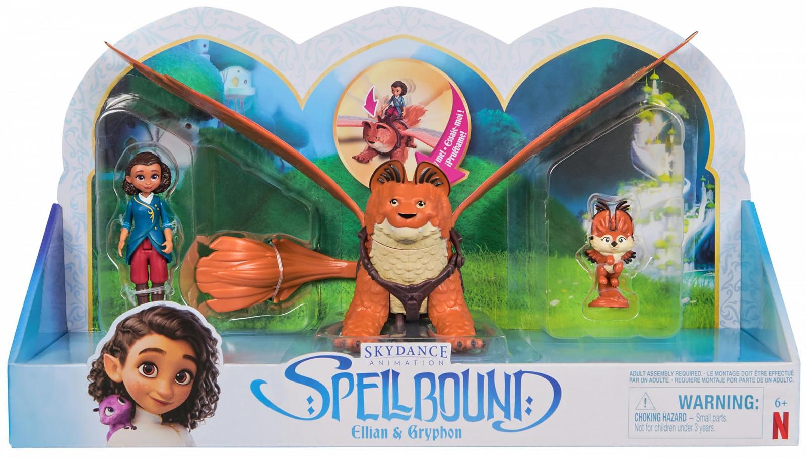 Набор фигурок Эллиан Spellbound, 9 см, коллекционные фигурки Грифона Делюкс и детеныша, фото №8
