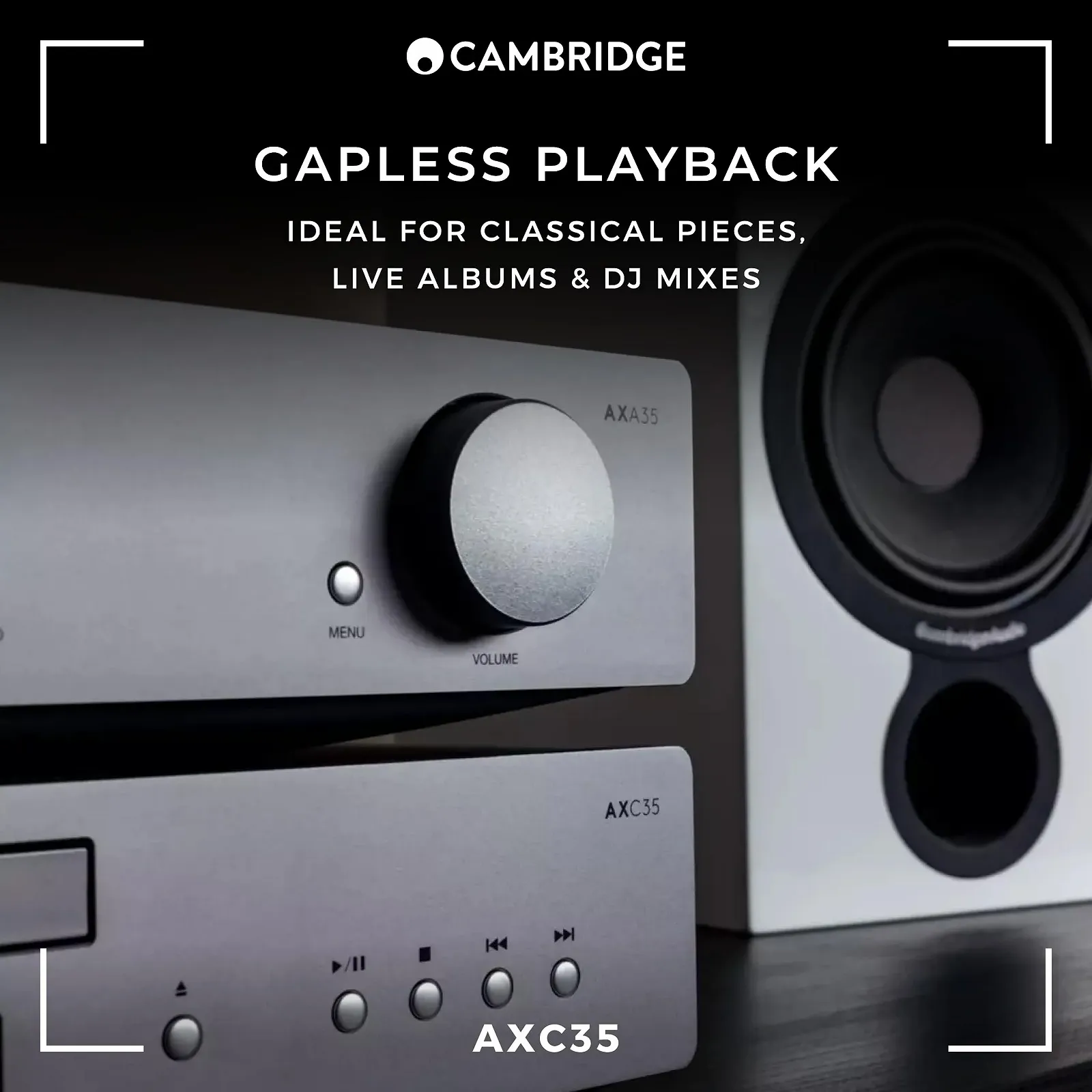 CD програвач Cambridge Audio AXC35 Lunar Grey, фото №4