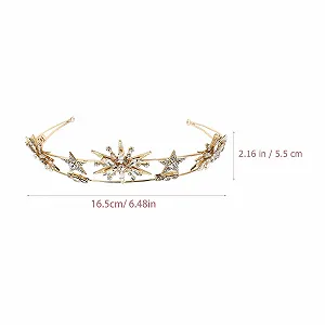 Обруч Зірка Корона minkissy synthetic.ua - Фото 1