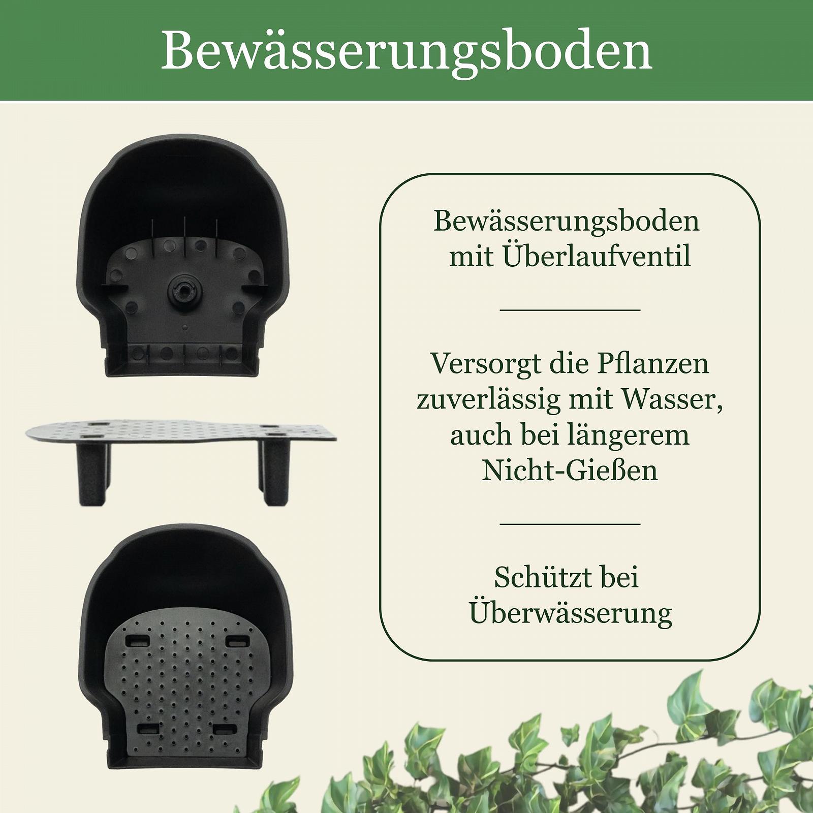 Вертикальні горщики для рослин сумки з 6 кишенями та рамою з системою поливу та кріпленням, фото №4