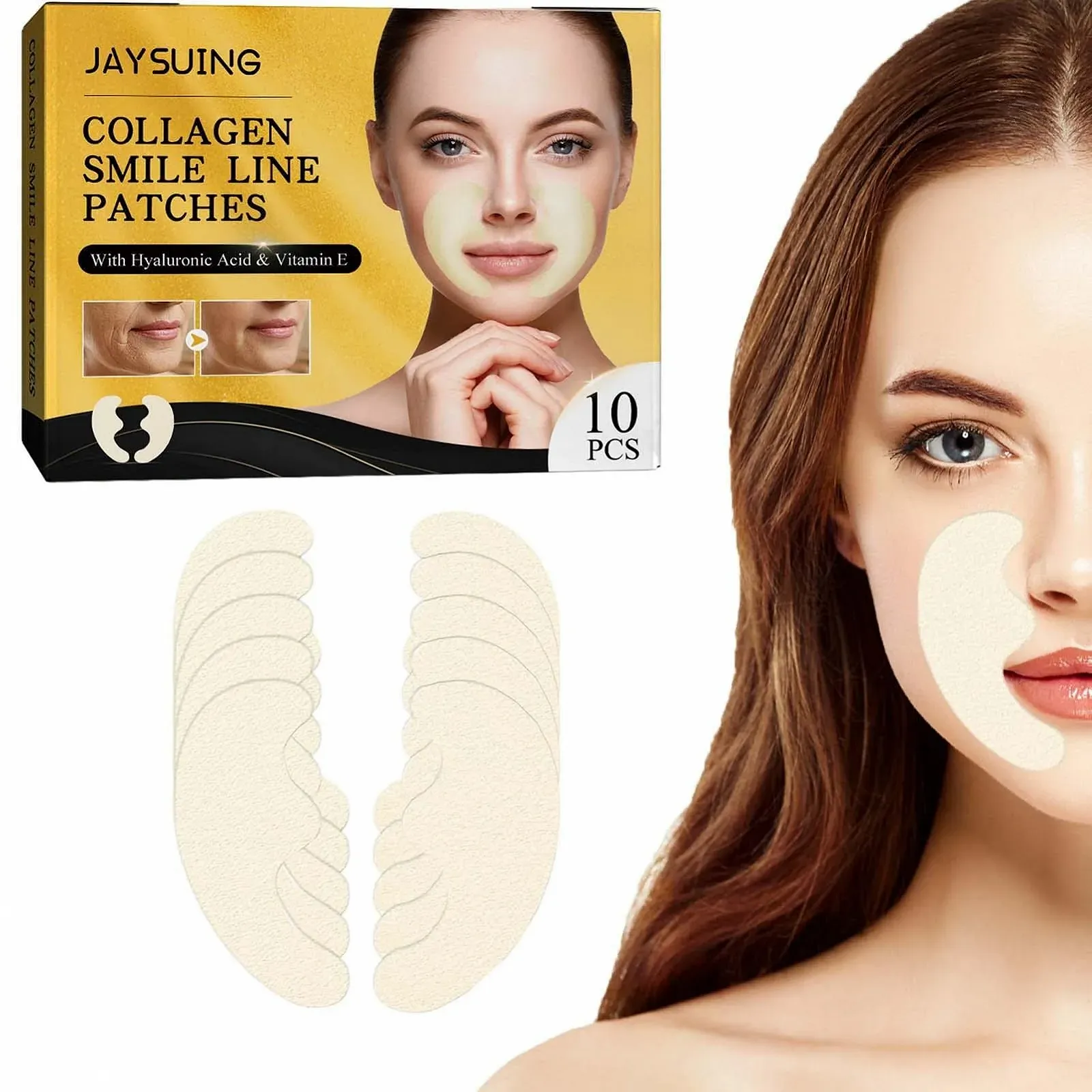 Патч для носогубних складок Pologmase, для пружності шкіри, фото №8