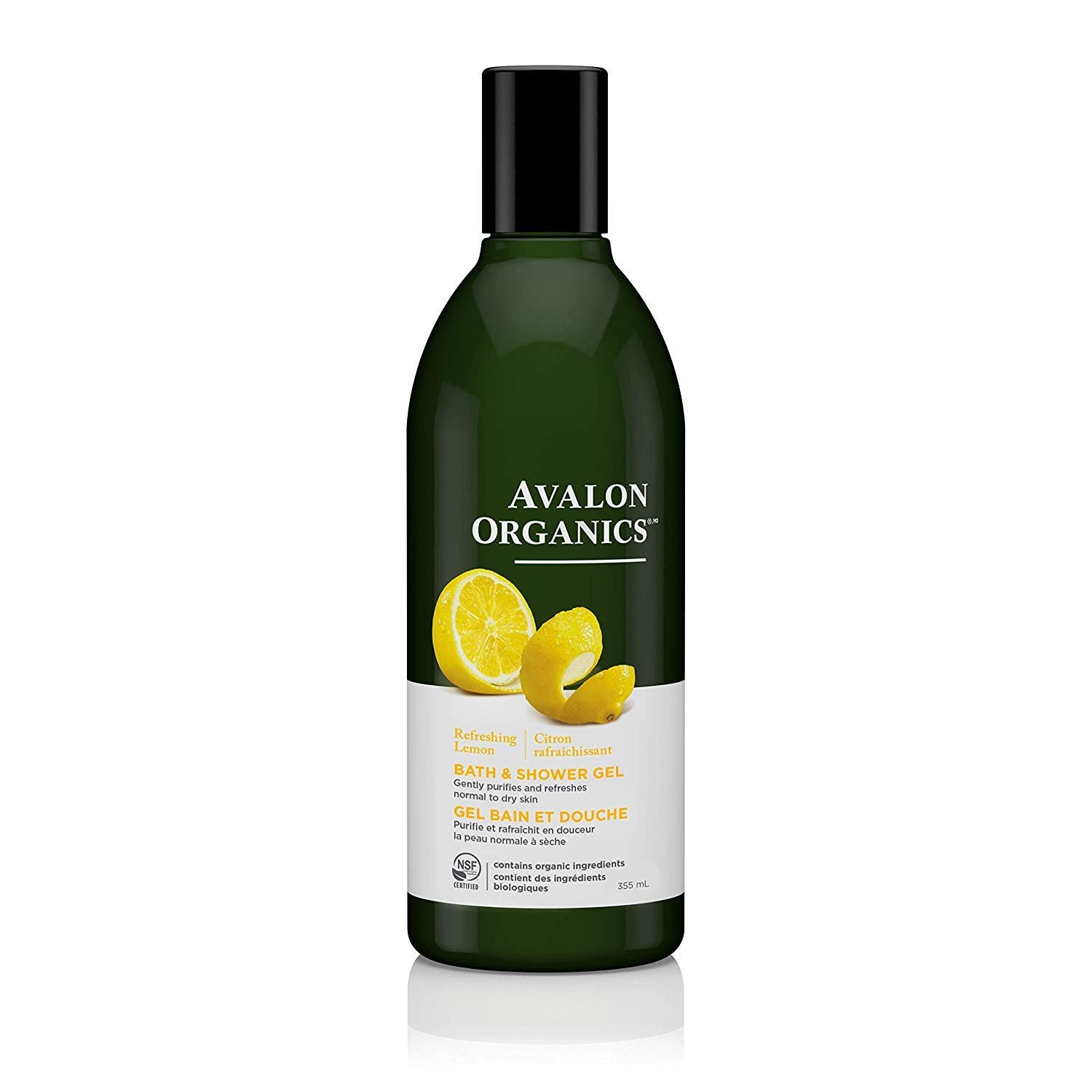 Гель для душу Avalon Organics Lemon 355 мл, фото №1 Гель для душу Avalon Organics Lemon 355 мл, фото №1