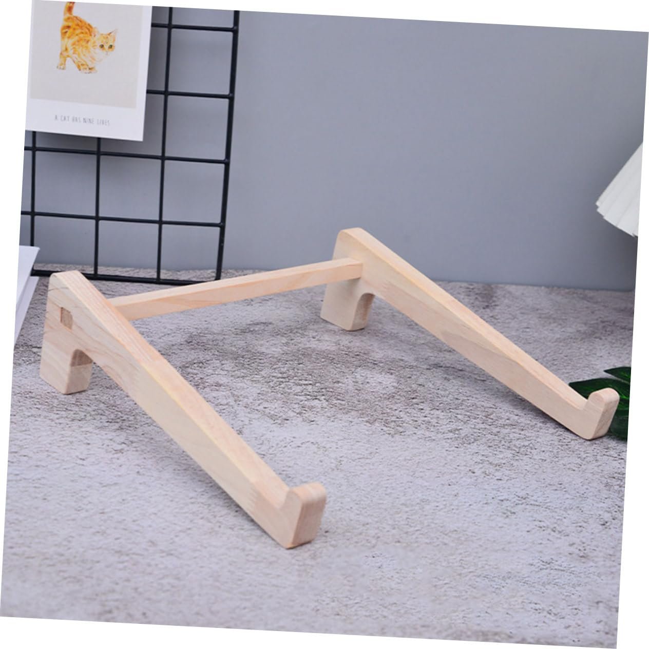 Подставка для ноутбука Деревянная Настольная для дома/офиса/путешествий, фото №6