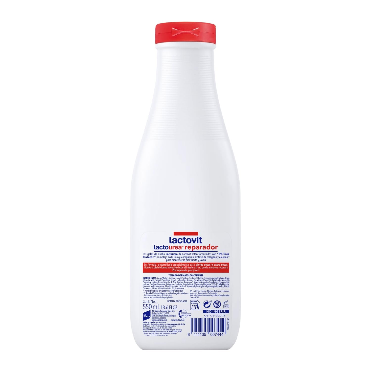 Гель для душа Lactovit Lactourea Repairing Восстанавливающий Увлажняющий, фото №2 Гель для душа Lactovit Lactourea Repairing Восстанавливающий Увлажняющий, фото №2