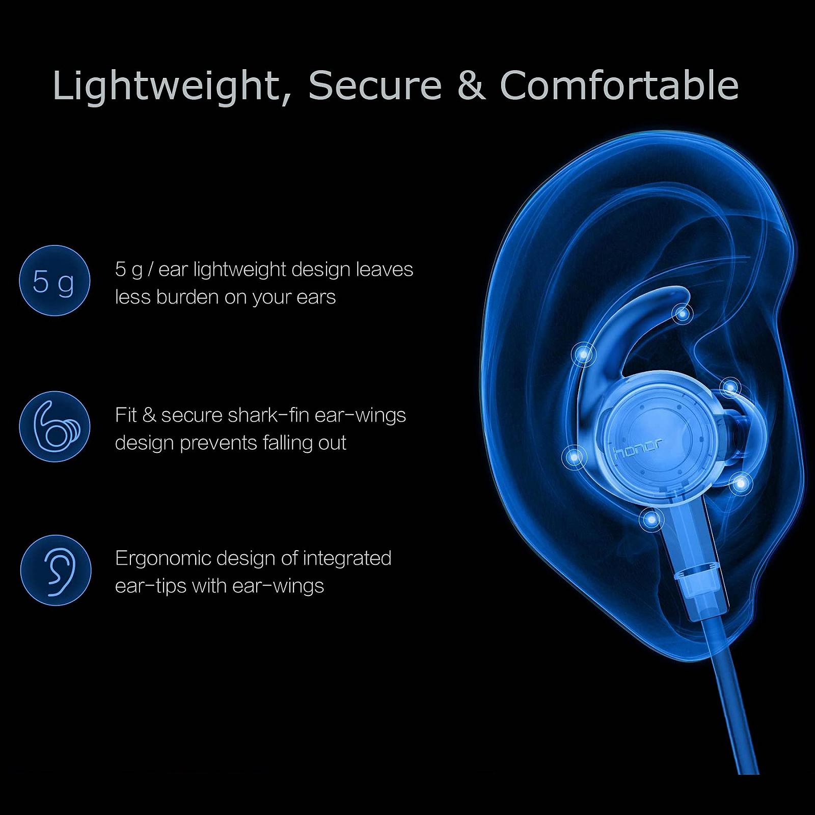 Наушники Honor Sports AM61 Bluetooth Магнитные Черные, фото №5