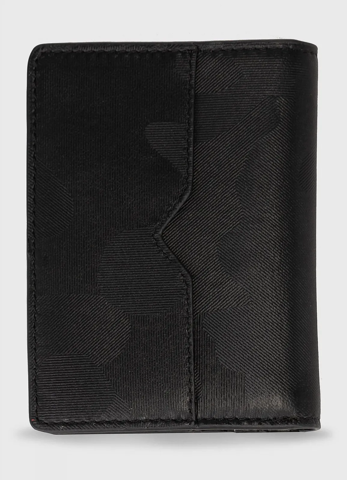 Мужской картхолдер GUESS Genuine Leather Black, фото №2