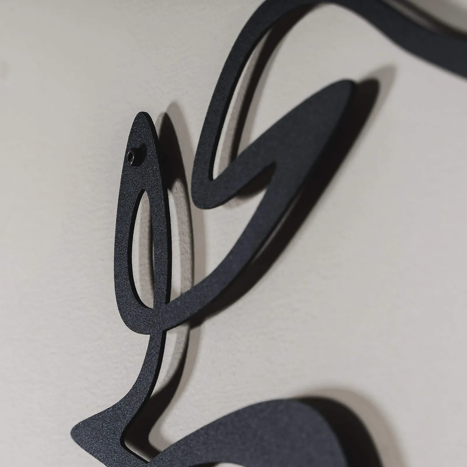 Металева карта світу Verden Unique Design геометрична настінна декорація Чорна 120 x 69 см, фото №4