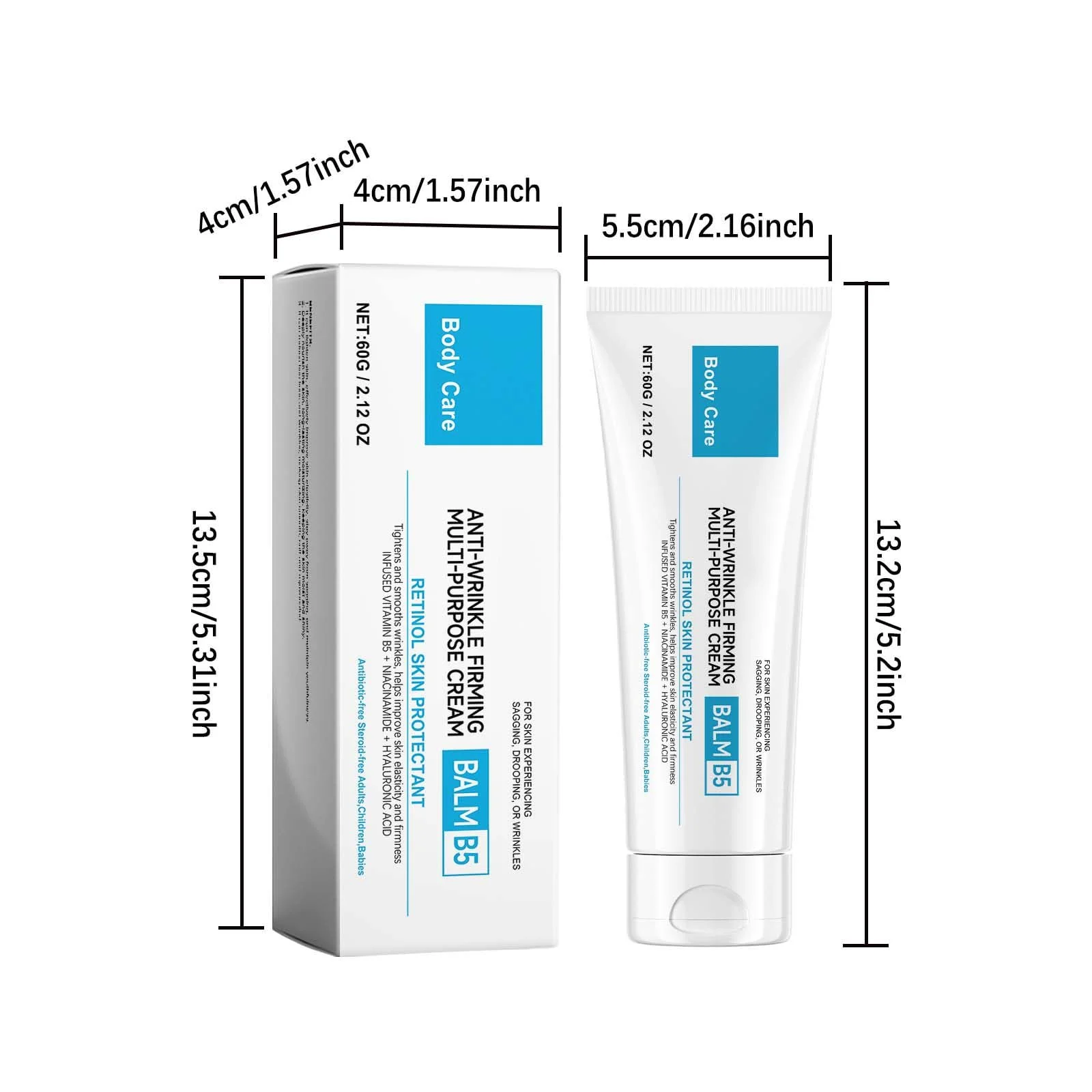Крем для тіла Зволожуючий лосьйон для сухої та дуже сухої шкіри, Живильний крем для догляду за тілом, Насичений лосьйон для тіла, 2 шт, фото №7