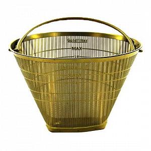 Кофейный Фильтр 1х4 seleXions Gold цельнометаллический Для Melitta Moccamaster Clever - Фото 1