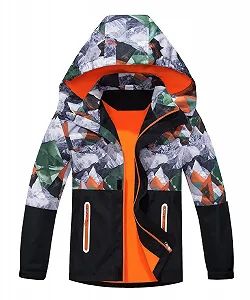 Софтшел куртка для хлопчиків CAMLAKEE Водонепроникна - Фото 1