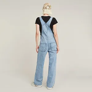 Жіночий комбінезон джинсовий G-Star Straight Leg Dungaree Loose Fit - S synthetic.ua - Фото 1