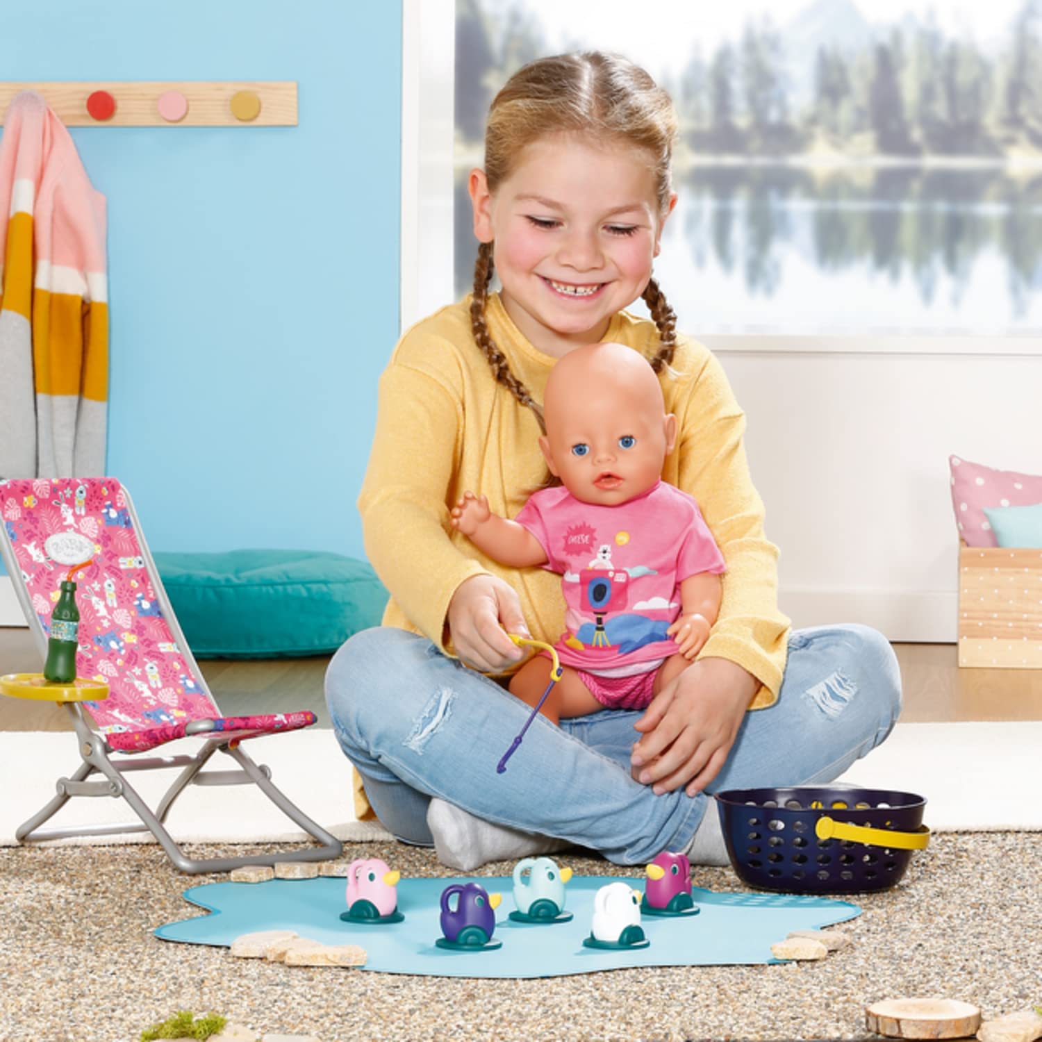 Лялька BABY born Weekend Fishing Набір для риболовлі 832790 Рожевий, фото №7 Лялька BABY born Weekend Fishing Набір для риболовлі 832790 Рожевий, фото №7