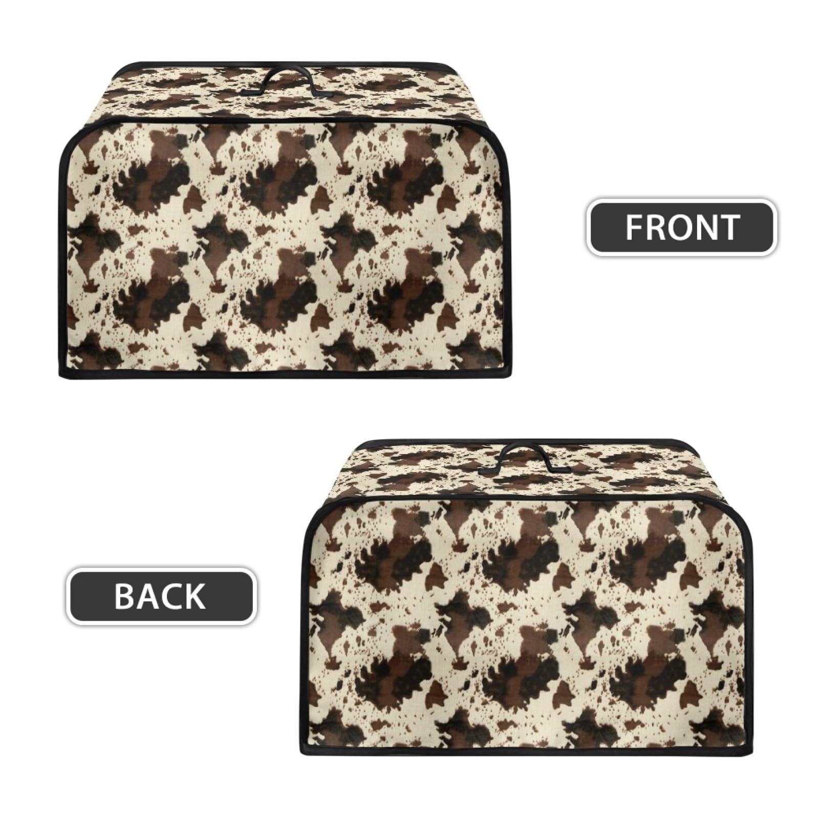Чехол для мультиварки Wanyint Cow Print Dust Cover 6-8 Quart с ручкой и сумкой, фото №6