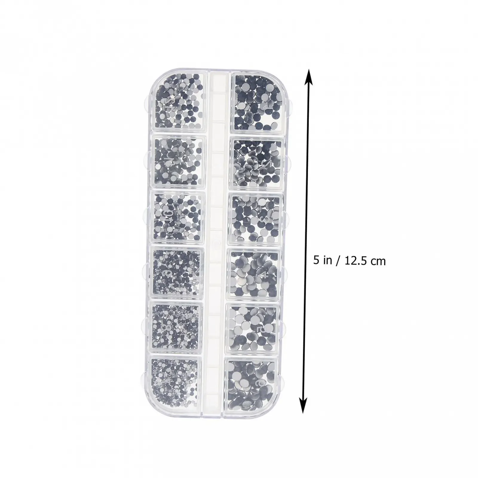 Стрази для нігтів Healeved 2 набори, плоска задня частина, інструменти для манікюру, фото №6