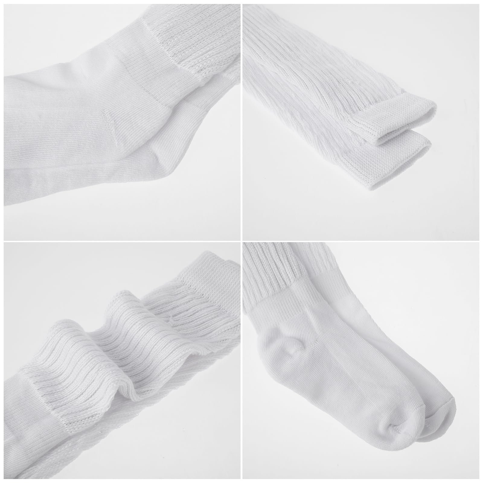 Гетры Носки женские повседневные Вязаные гетры для сапог Очень длинные спортивные носки Многослойные носки Размер 9-11 Теннисные носки Неоновые костюмы в стиле 90-х Женские гетры, фото №6