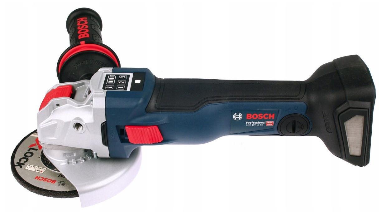 Аккумуляторная угловая шлифовальная машина Bosch GWX 48V-10C 48V 6А час болгарка, фото №3 Аккумуляторная угловая шлифовальная машина Bosch GWX 48V-10C 48V 6А час болгарка, фото №3