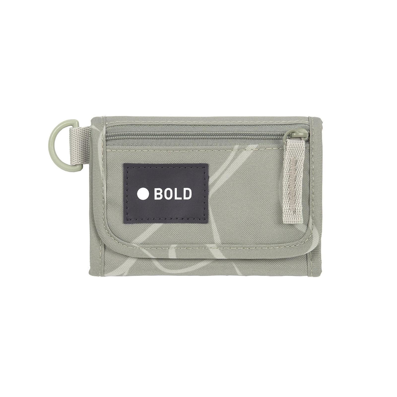 Кошелек LÄSSIG Детский на липучке с прозрачным окошком серии Bold, Зеленый, фото №1