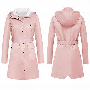 Жіночий плащ-дощовик UNIQUEBELLA з капюшоном, вітрозахисний ціна на synthetic.ua - Фото 1 Жіночий плащ-дощовик UNIQUEBELLA з капюшоном, вітрозахисний synthetic.ua - Фото 1