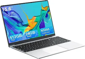 Ноутбук 15.6" KUMNOSAL YEPBOOK Intel Celeron N5095 RAM 24GB SSD 512GB Windows 11 (UKR) - Фото 1